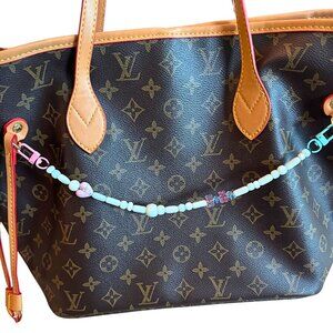 Pastel Beaded Bag Charm